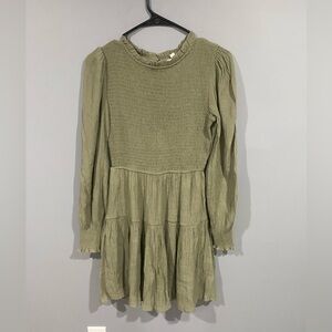 Blu Pepper Smocked Tiered Dress